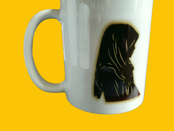 Custom Yellow Muslimah Mug