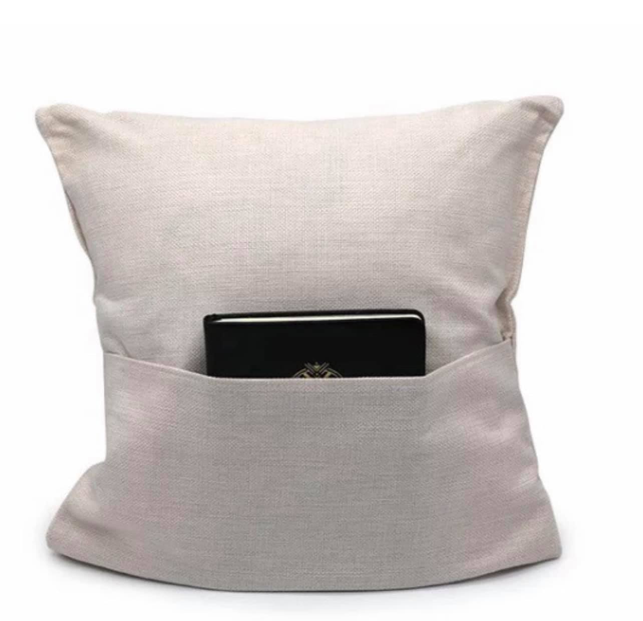 Blank Sublimation Linen Pillow without pocket