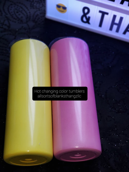 Blank Sublimation Color Changing Tumbler