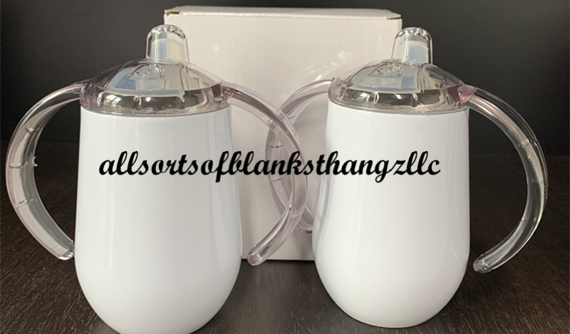 Blank Sublimation Baby Sippy Cup