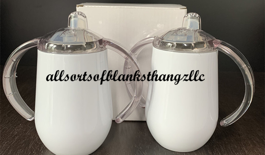 Blank Sublimation Baby Sippy Cup