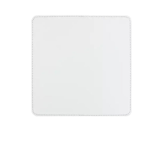 Blank Sublimation Blank PU Leather Mouse Pad