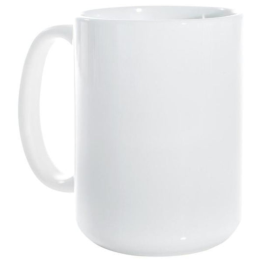 Blank Sublimation 15 Oz White Mug 6pc.